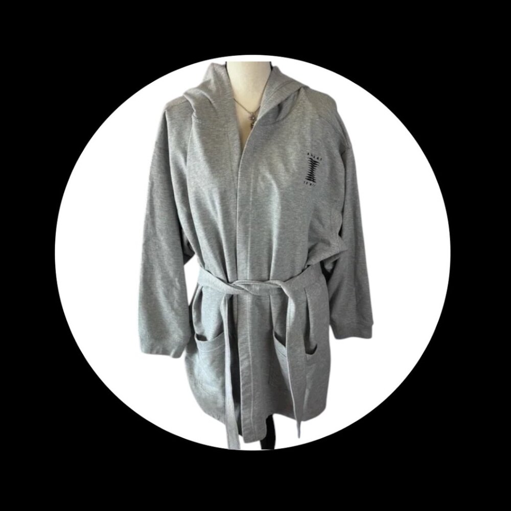 Savage X Fenty Gray Lounge Robe. Size M/L.  Like New.